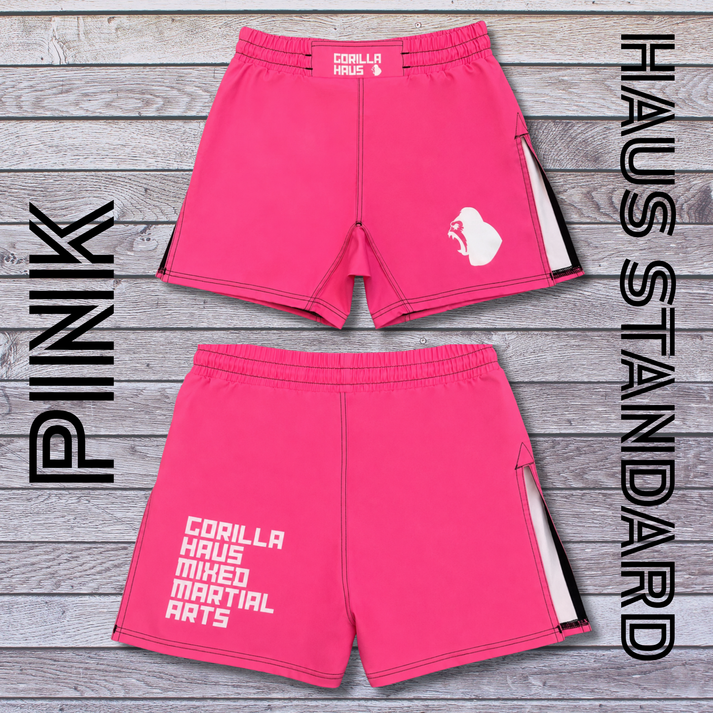 The Haus Standard High Split MMA training Shorts