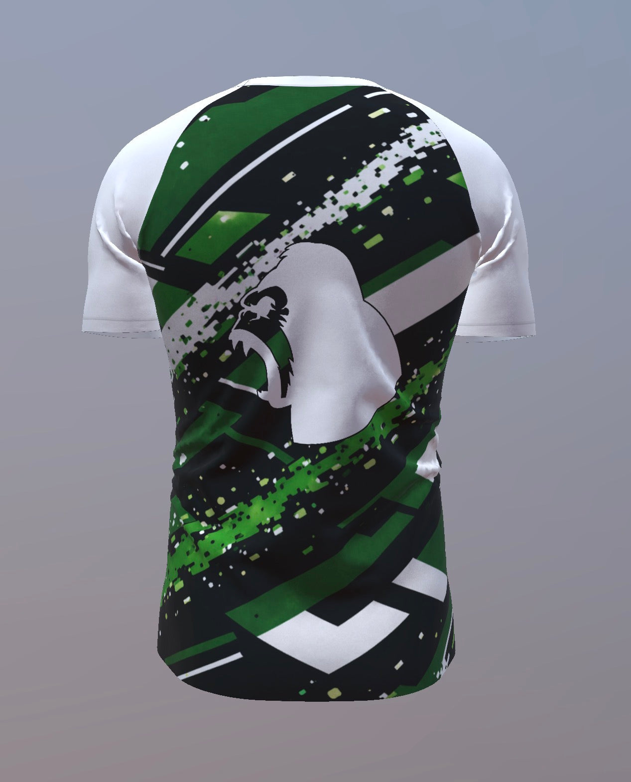 Green black and white - Violent by Design - Customisable Template kit