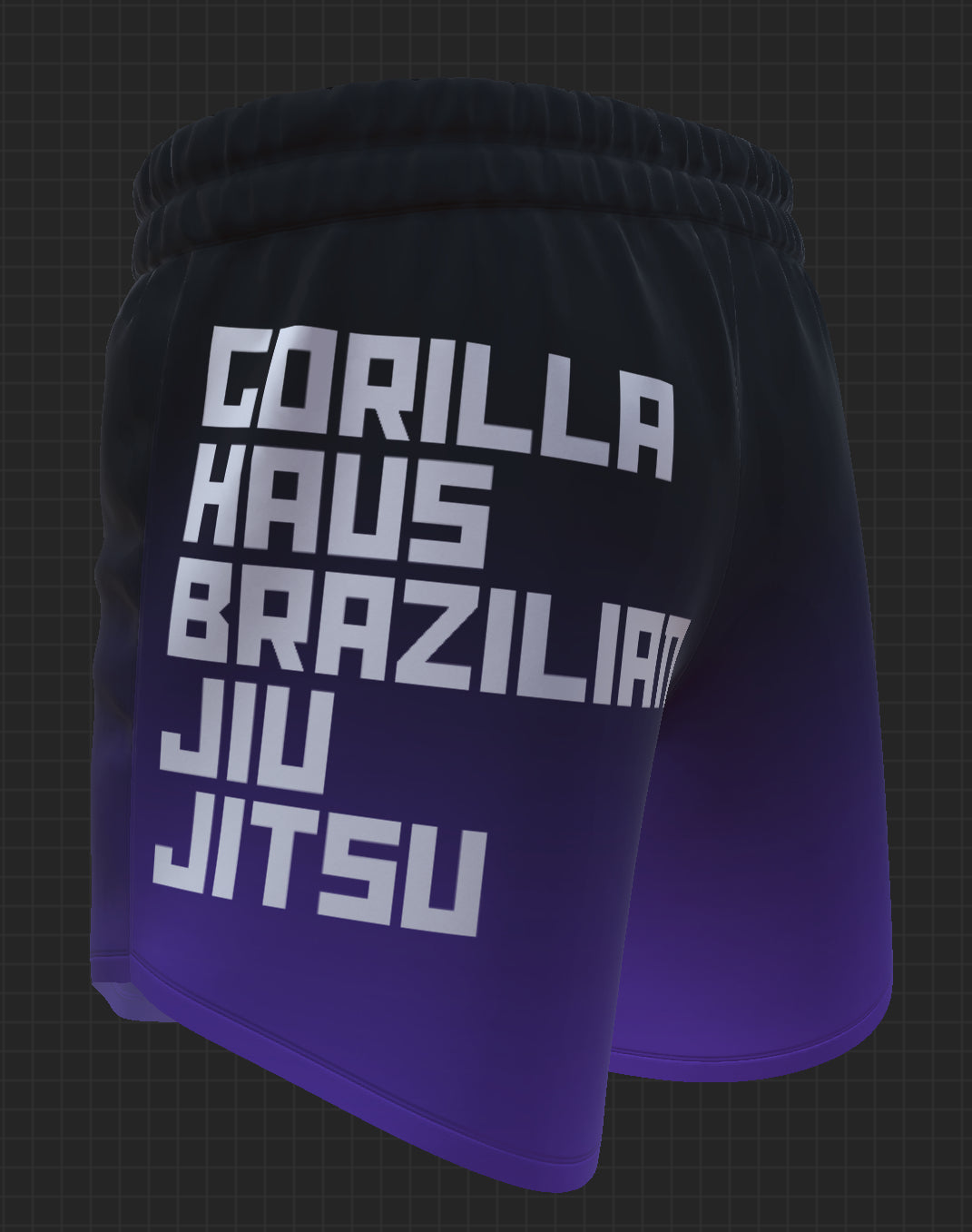 SHORTS - Gorilla Haus BJJ - Purple