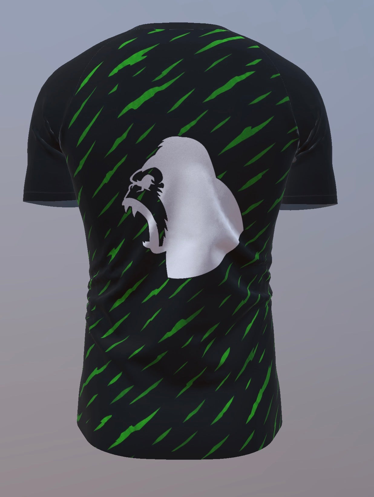 Slash - Green and Black - Customisable Template kit