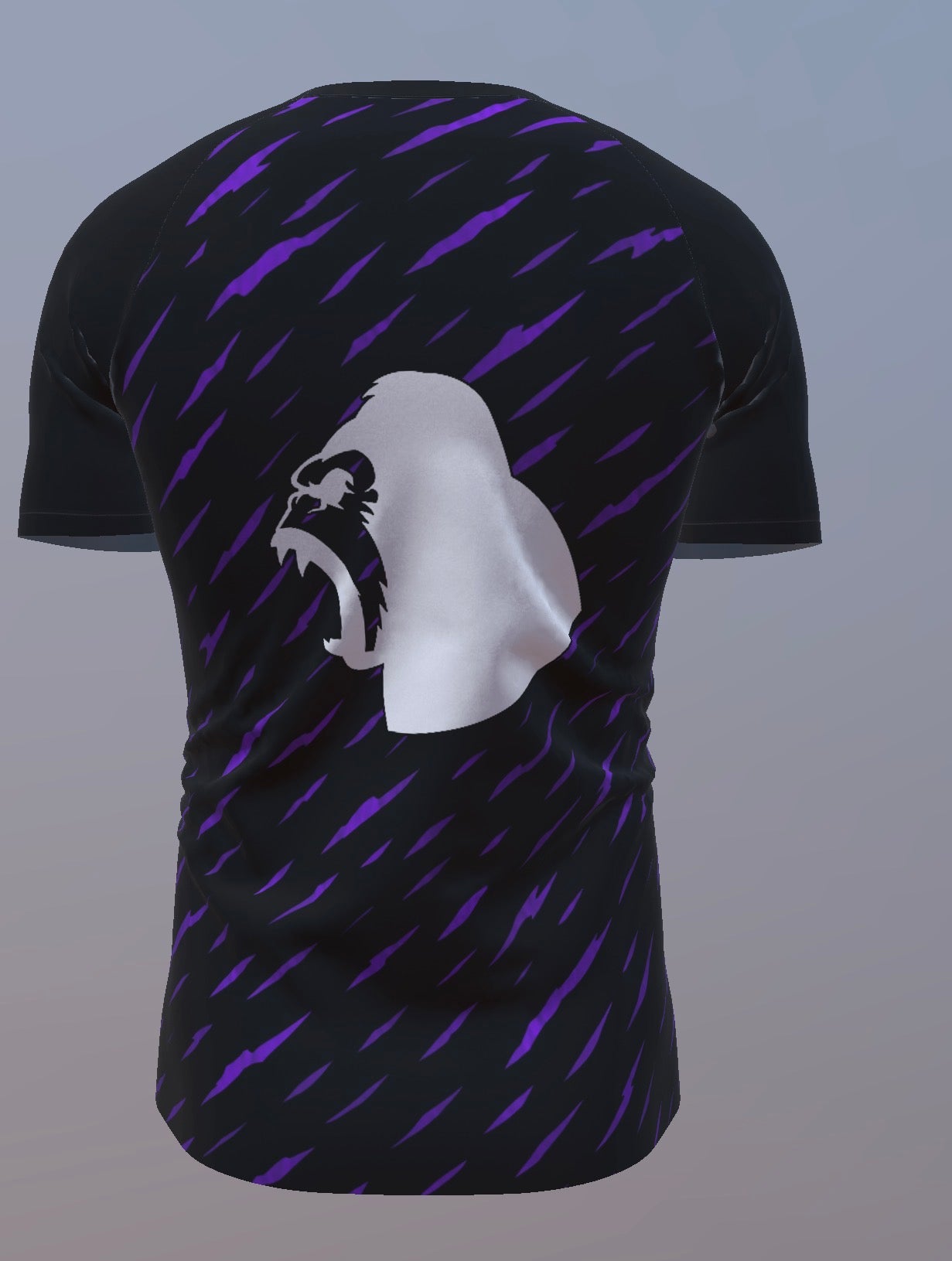 Slash - Purple and Black - Customisable Template kit
