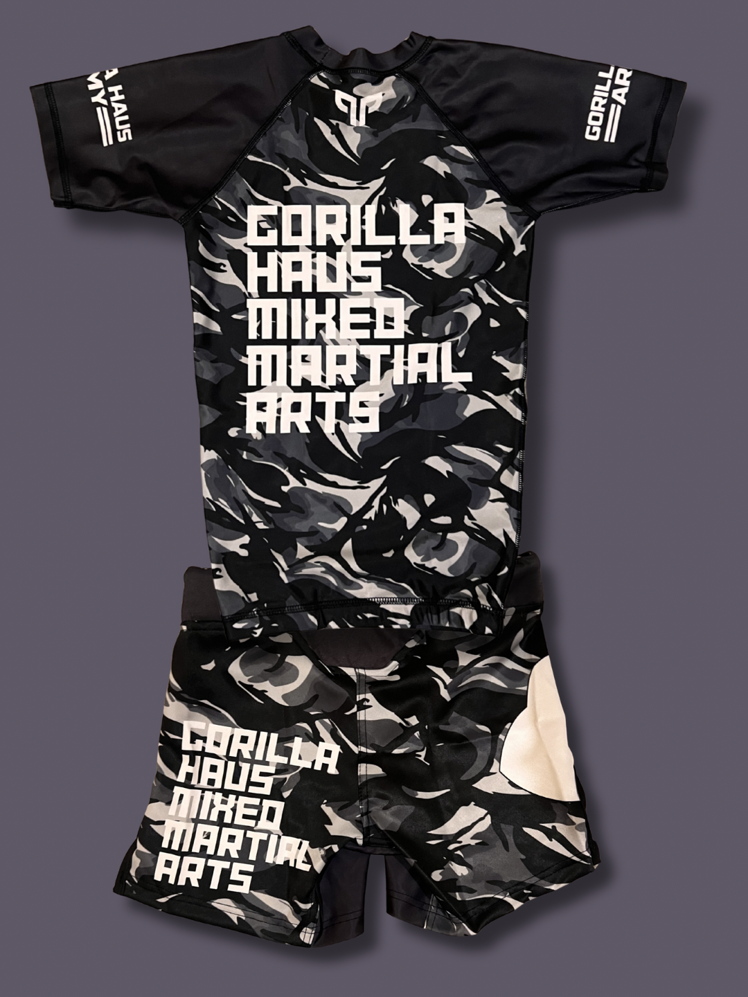 Gorilla Haus Army - Grey white and Black- Training kit