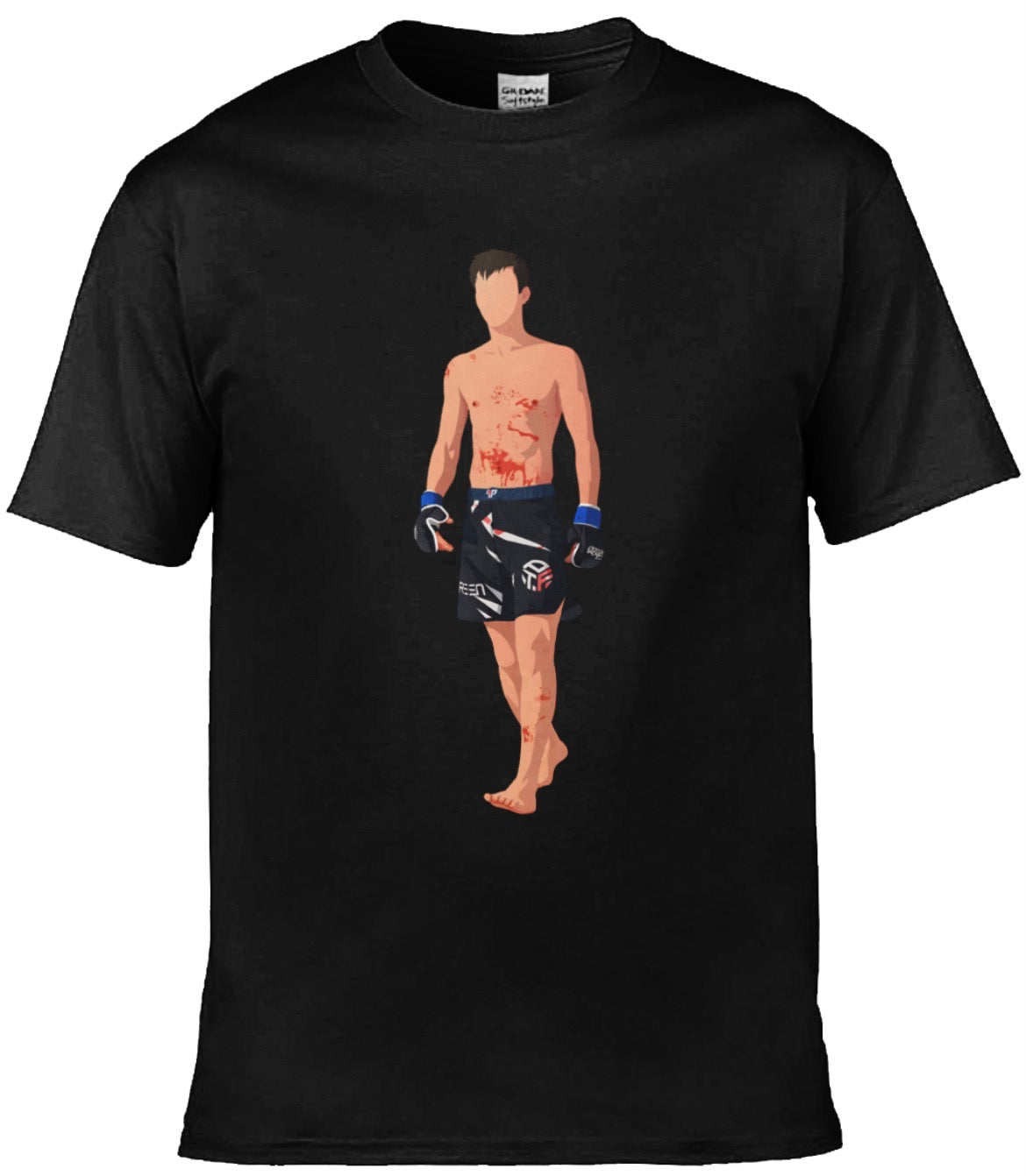 My faceless fight personalised tee