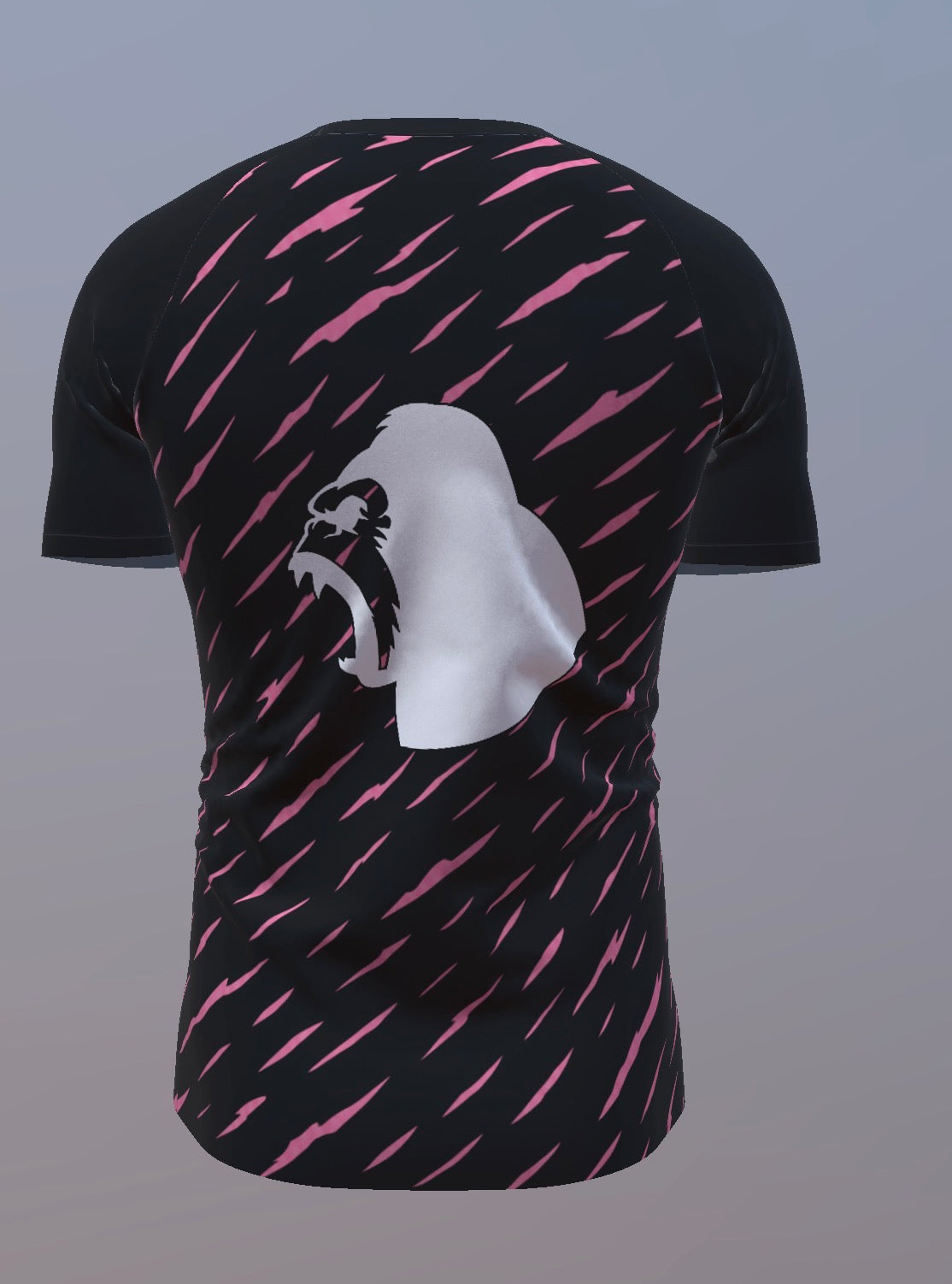 Slash - Pink and Black - Customisable Template kit