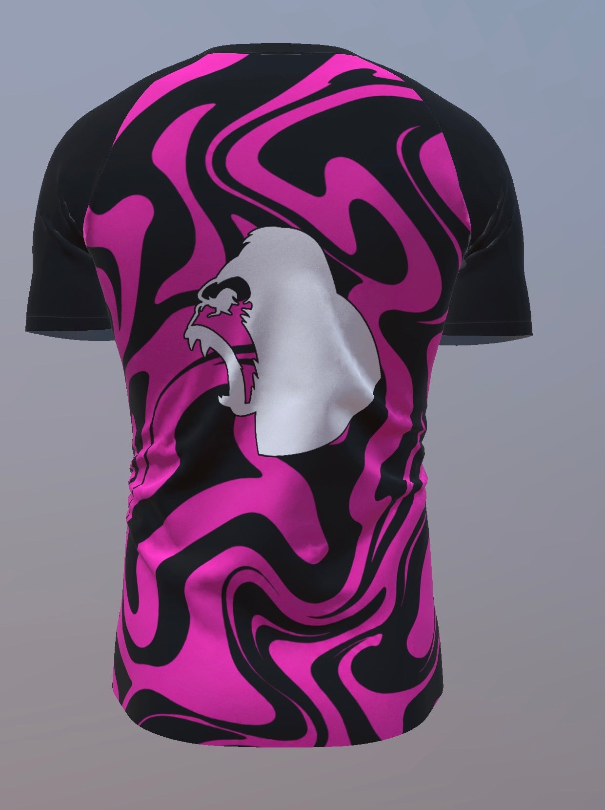 Liquid - Pink and Black - Customisable Template kit