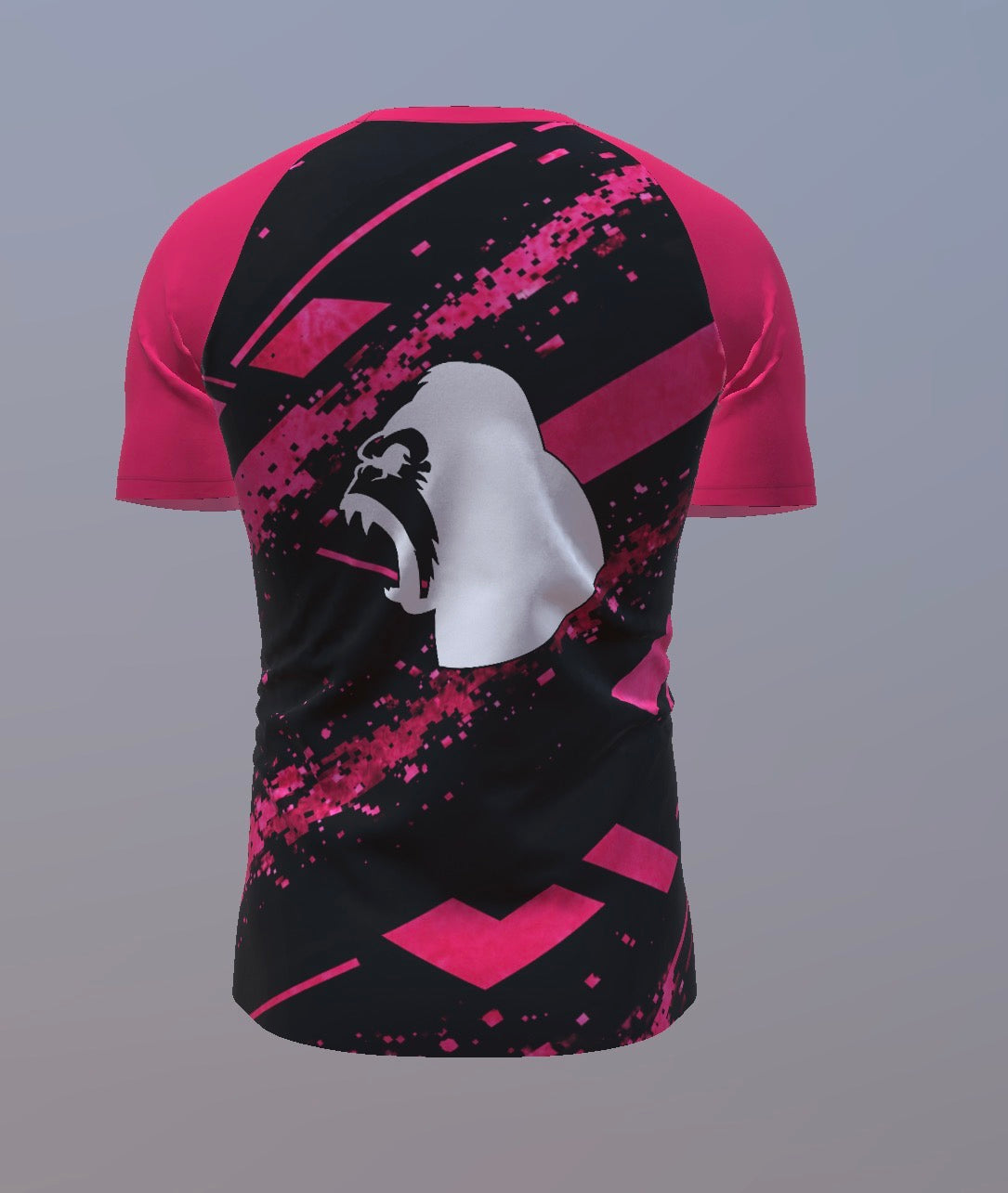 Pink and Black - Violent by Design - Customisable Template kit