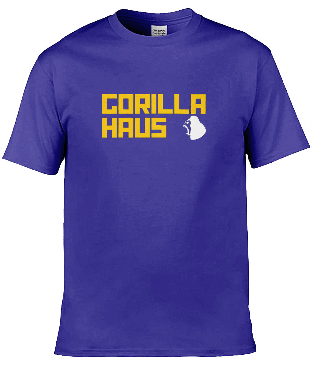 Gorilla Haus OG (Yellow/White) logo tee