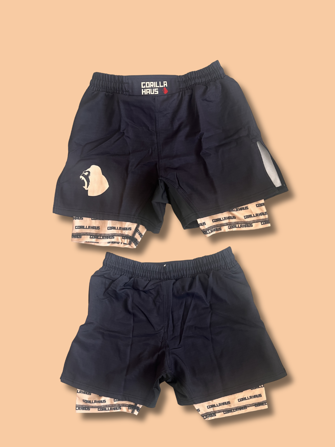 CUSTOM 2 in 1 MMA Grappling SHORTS