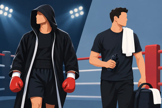 Walkout Hoodie vs Cornerman Tee: Fight Night Kit