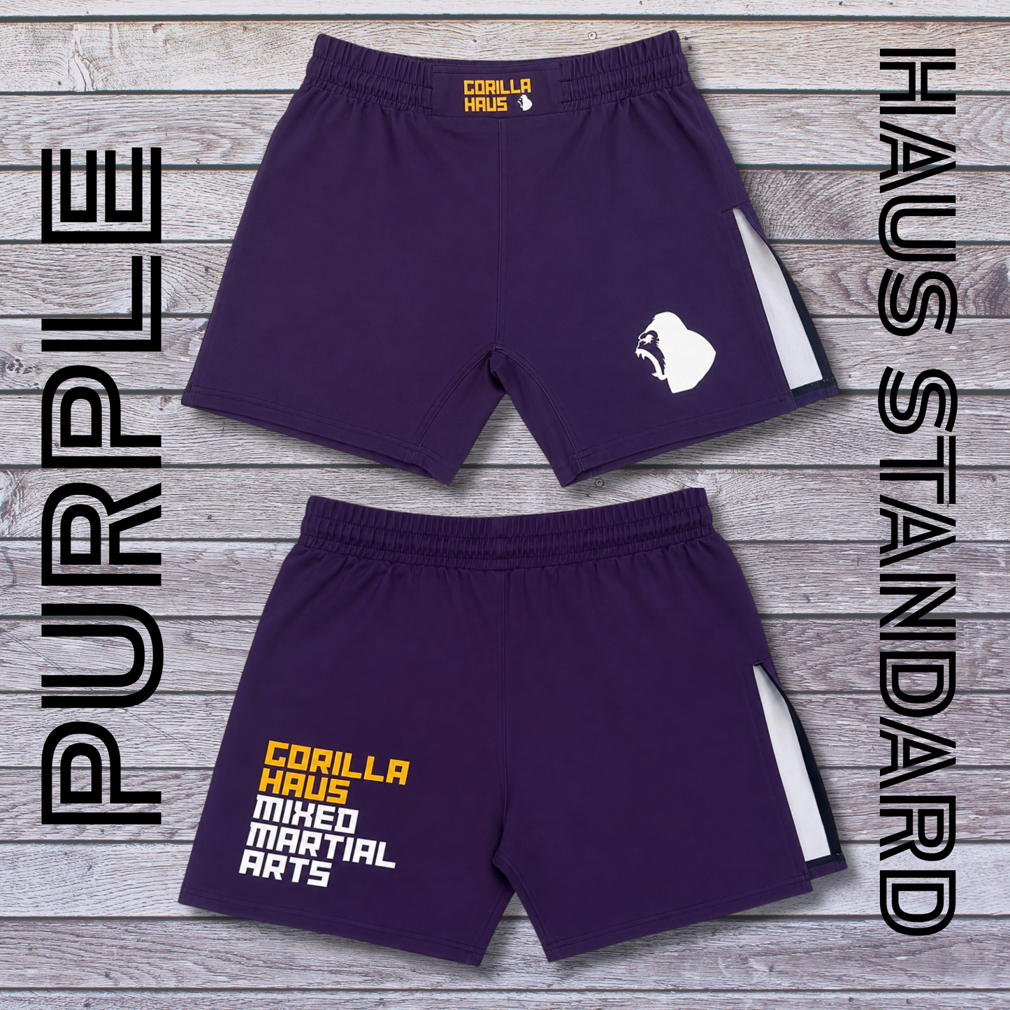 The Haus Standard High Split MMA training Shorts