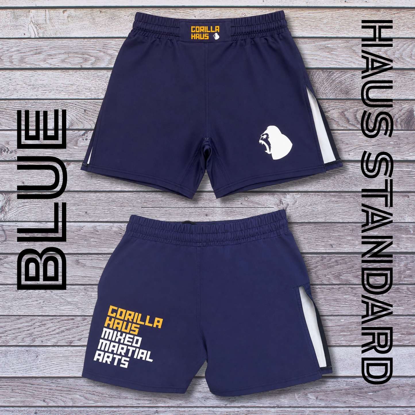 The Haus Standard High Split MMA training Shorts