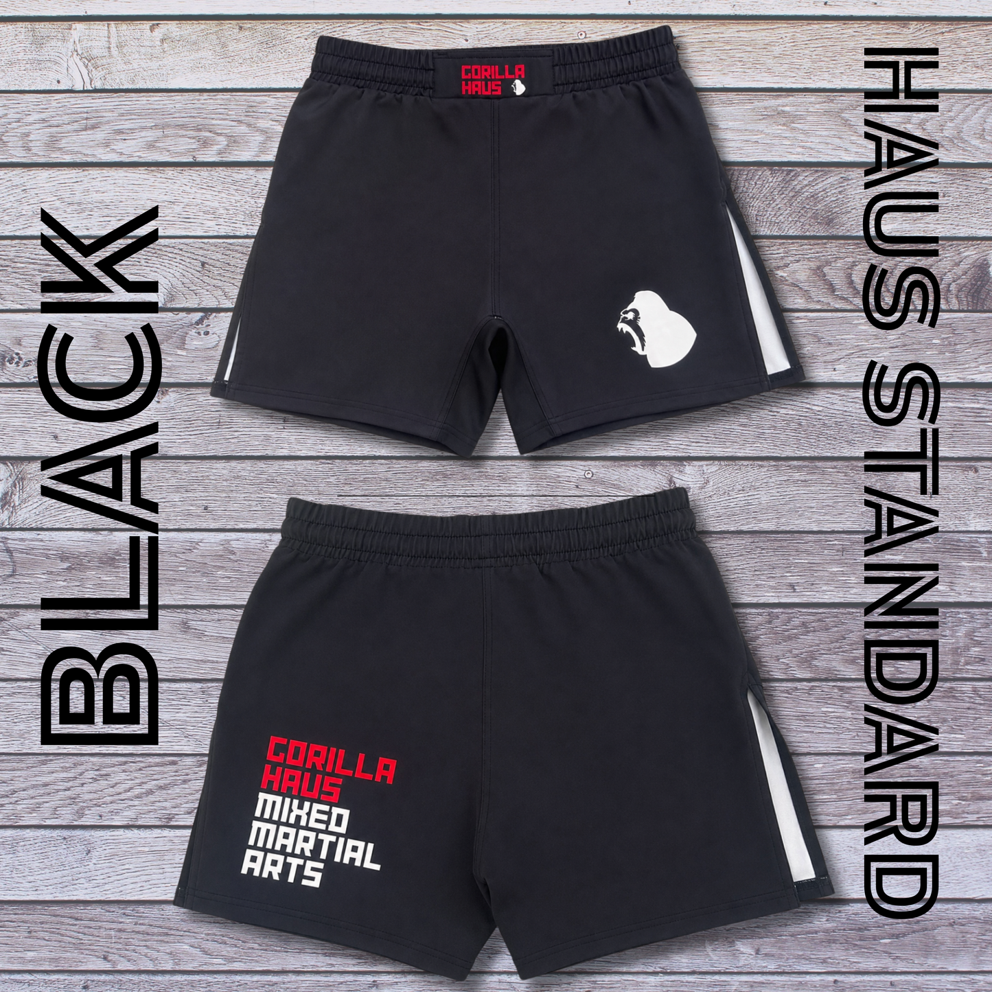 The Haus Standard High Split MMA training Shorts