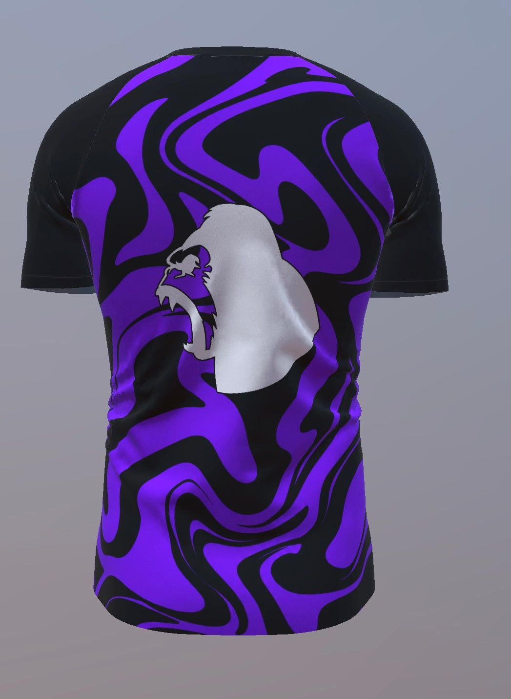 Liquid - Purple and Black - Customisable Template kit