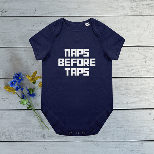 Naps Before Taps - Baby Romper Vest - Ideal for any MMA baby