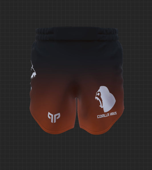 SHORTS - Gorilla Haus MMA - Orange