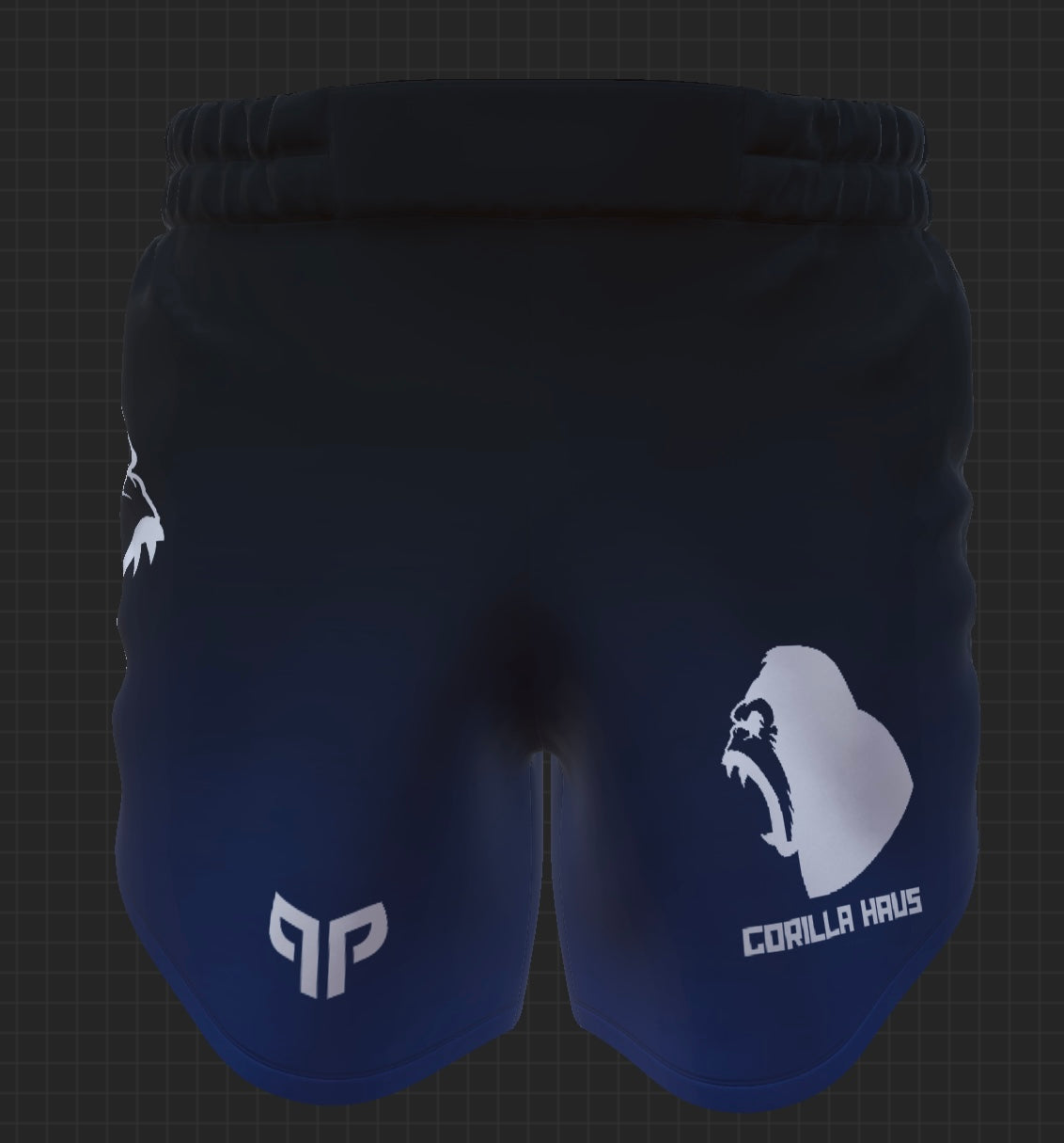SHORTS - Gorilla Haus MMA - Blue