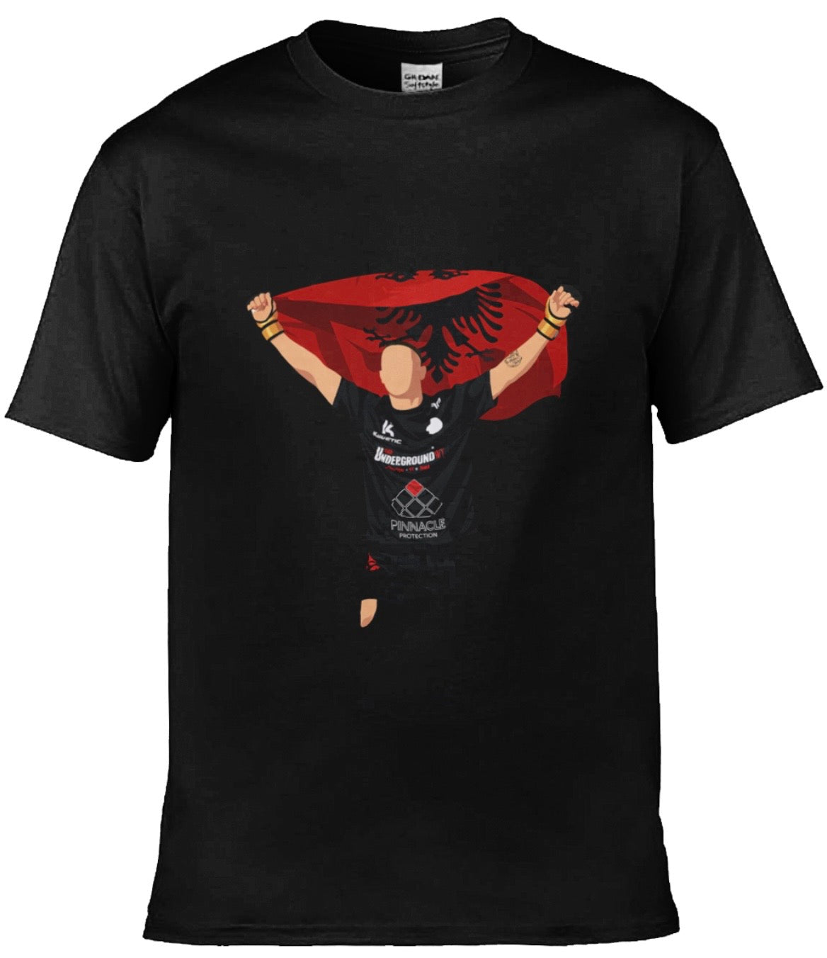 My faceless fight personalised tee