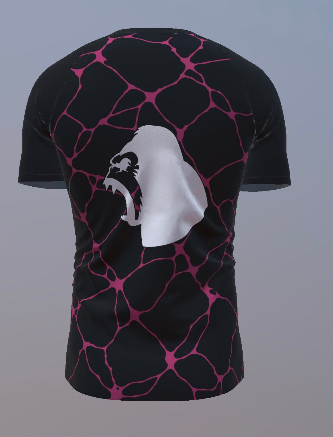Volcanic Marble - Black and Pink - Customisable Template kit