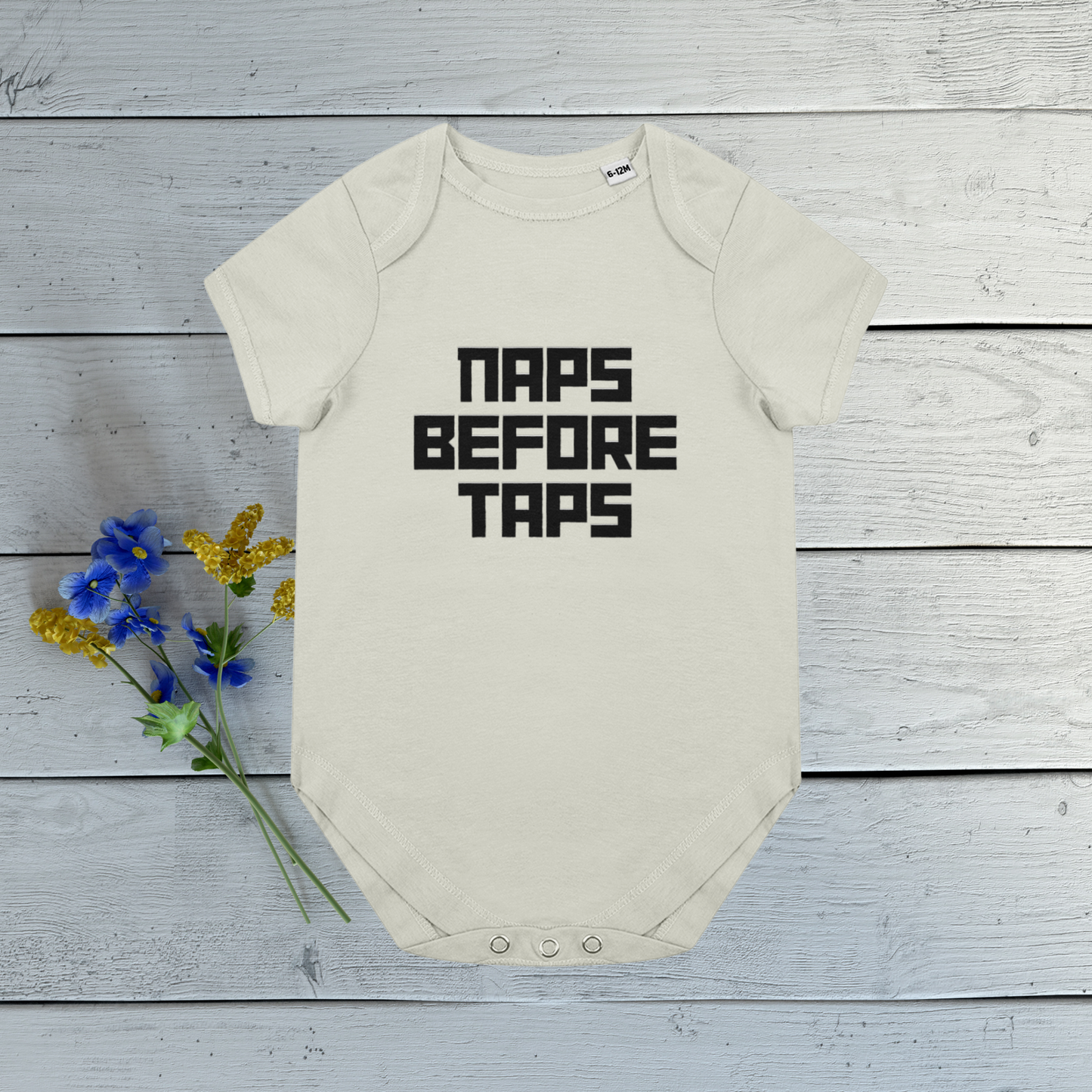 Naps Before Taps - Baby Romper Vest - Ideal for any MMA baby