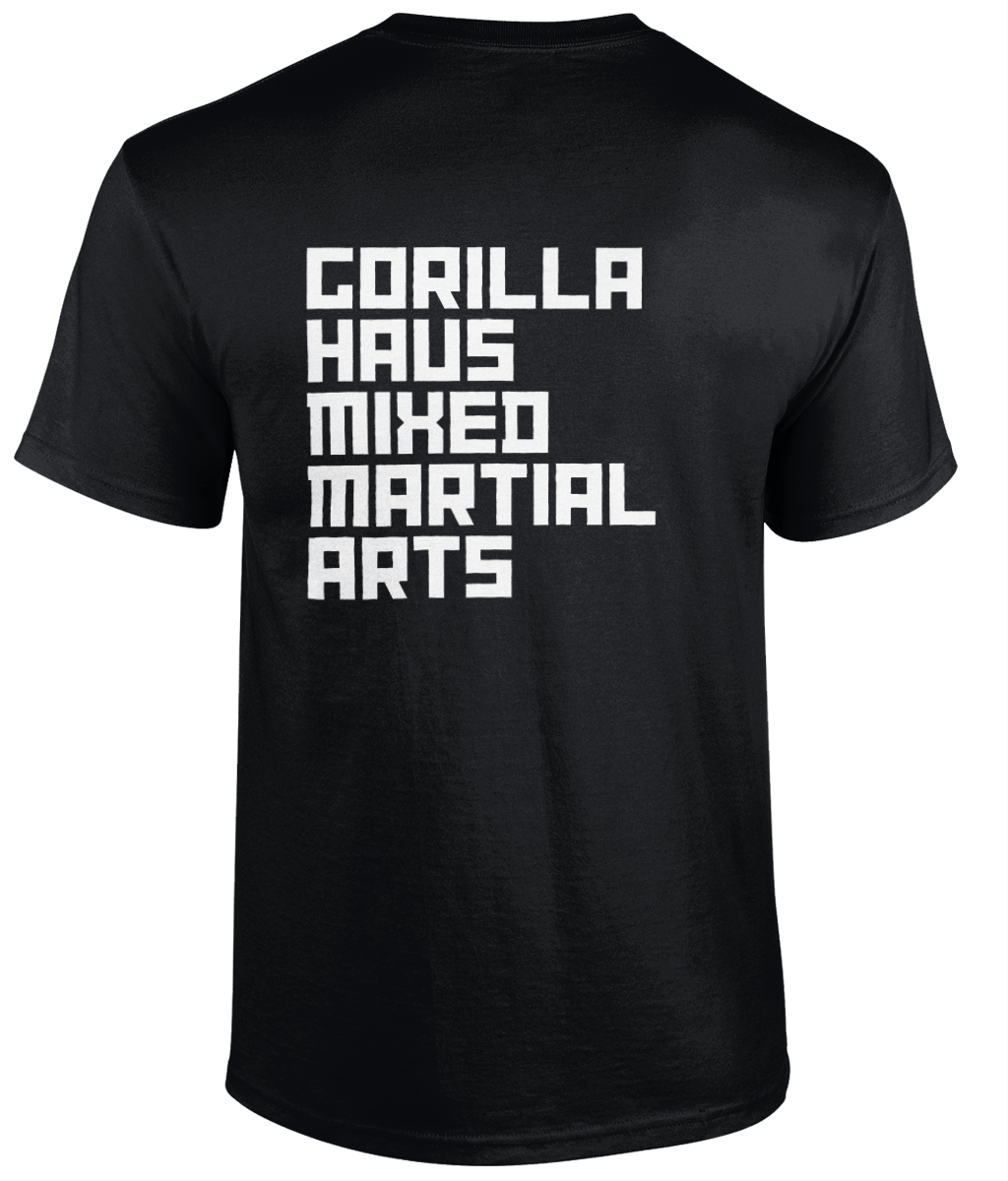Gorilla Haus Mixed Martial Arts slogan T-shirt