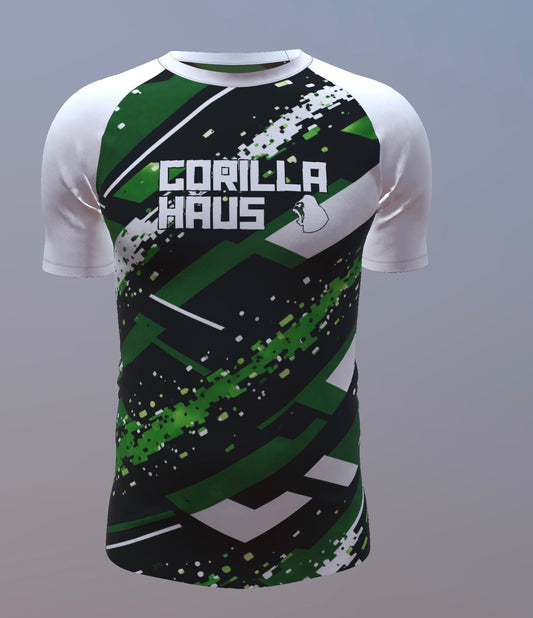 Green black and white - Violent by Design Custom Template