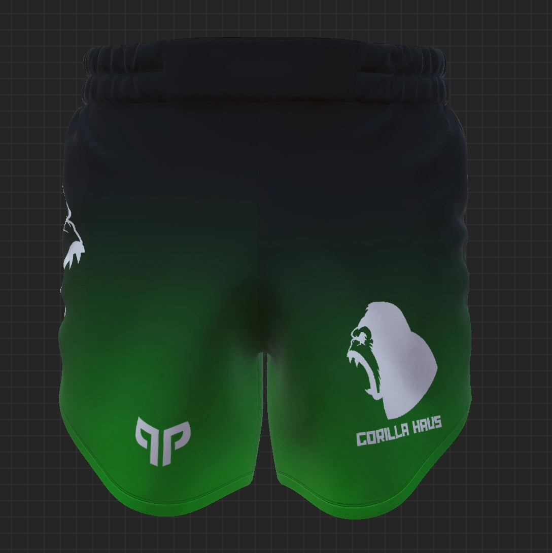 SHORTS - Gorilla Haus MMA - Green