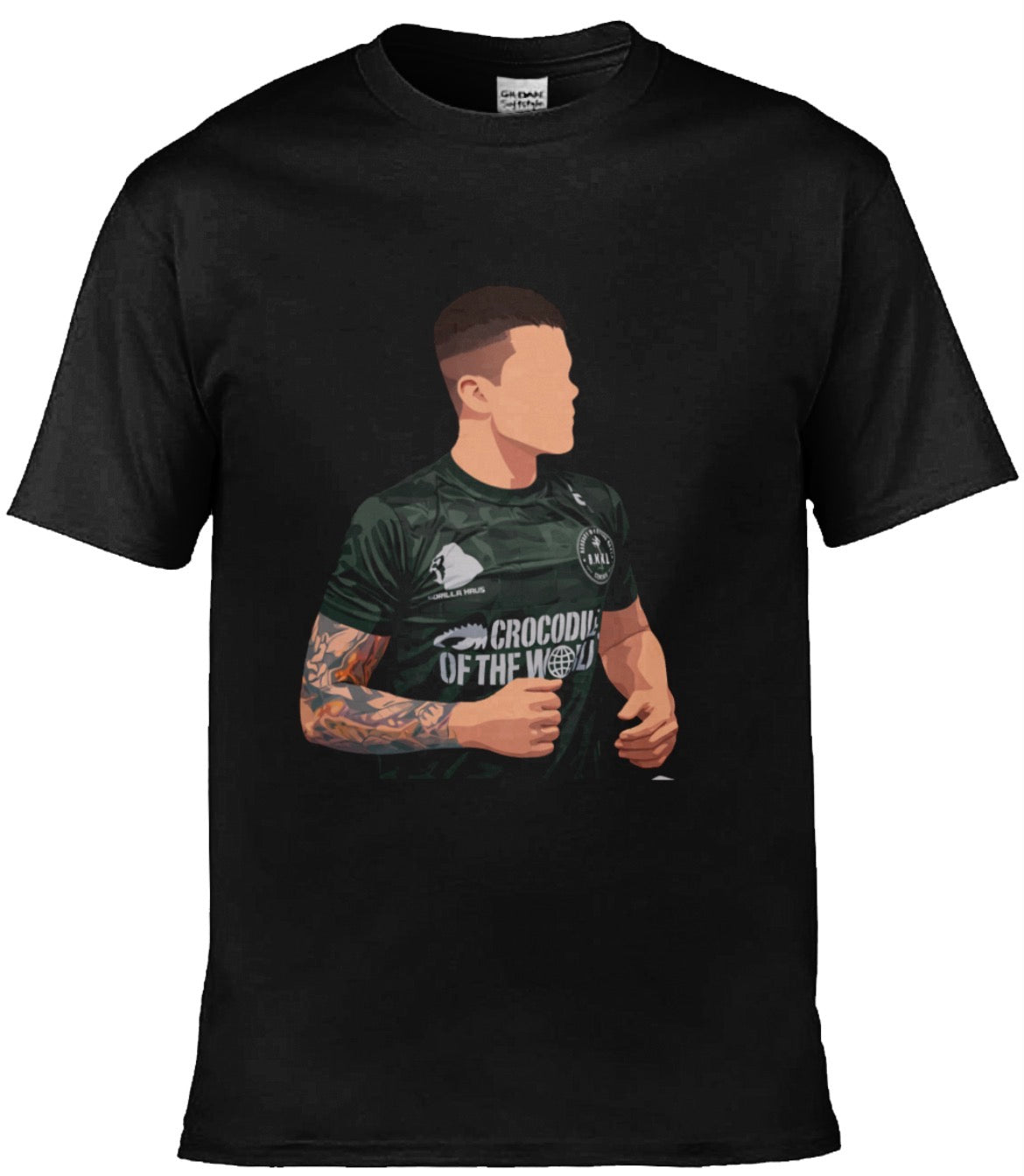 My faceless fight personalised tee