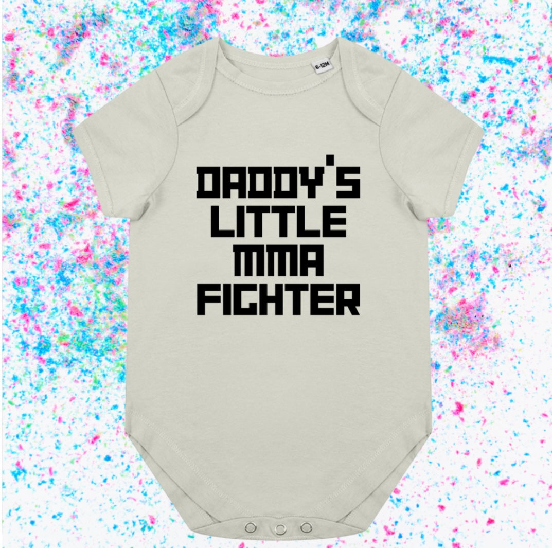 Daddy’s little MMA fighter- Baby Romper Vest - Ideal for any MMA baby