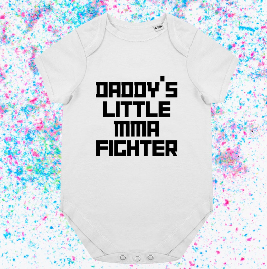 Daddy’s little MMA fighter- Baby Romper Vest - Ideal for any MMA baby