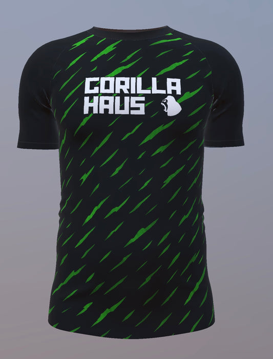 Slash - Green and Black - Customisable Template kit