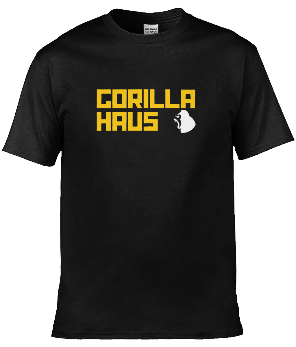Gorilla Haus OG (Yellow/White) logo tee