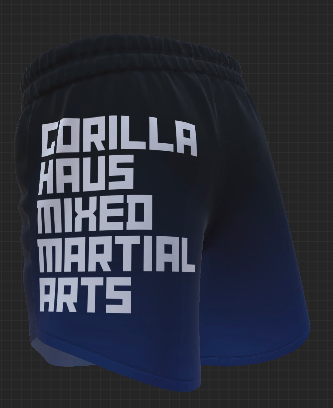 SHORTS - Gorilla Haus MMA - Blue