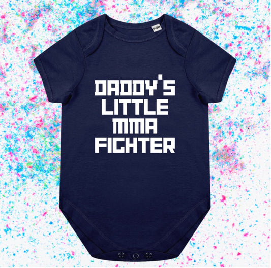 Daddy’s little MMA fighter- Baby Romper Vest - Ideal for any MMA baby