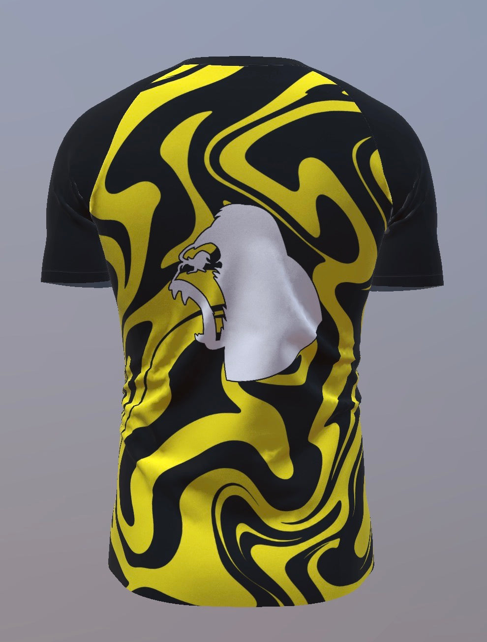 Liquid - Black and Yellow - Customisable Template kit