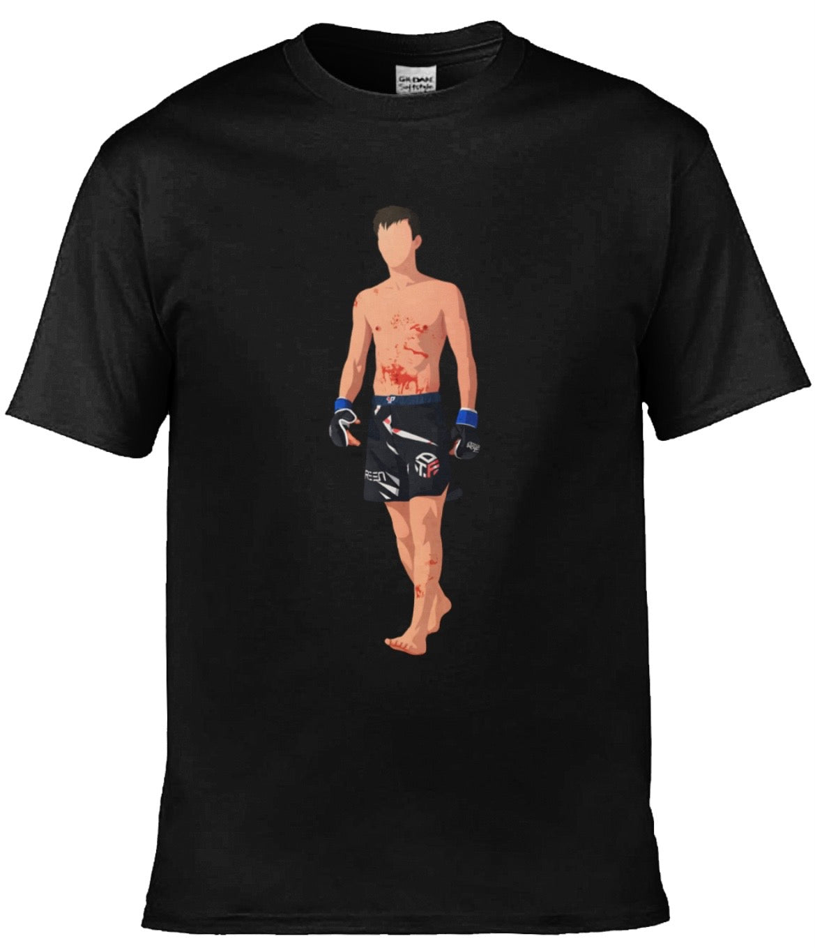 My faceless fight personalised tee
