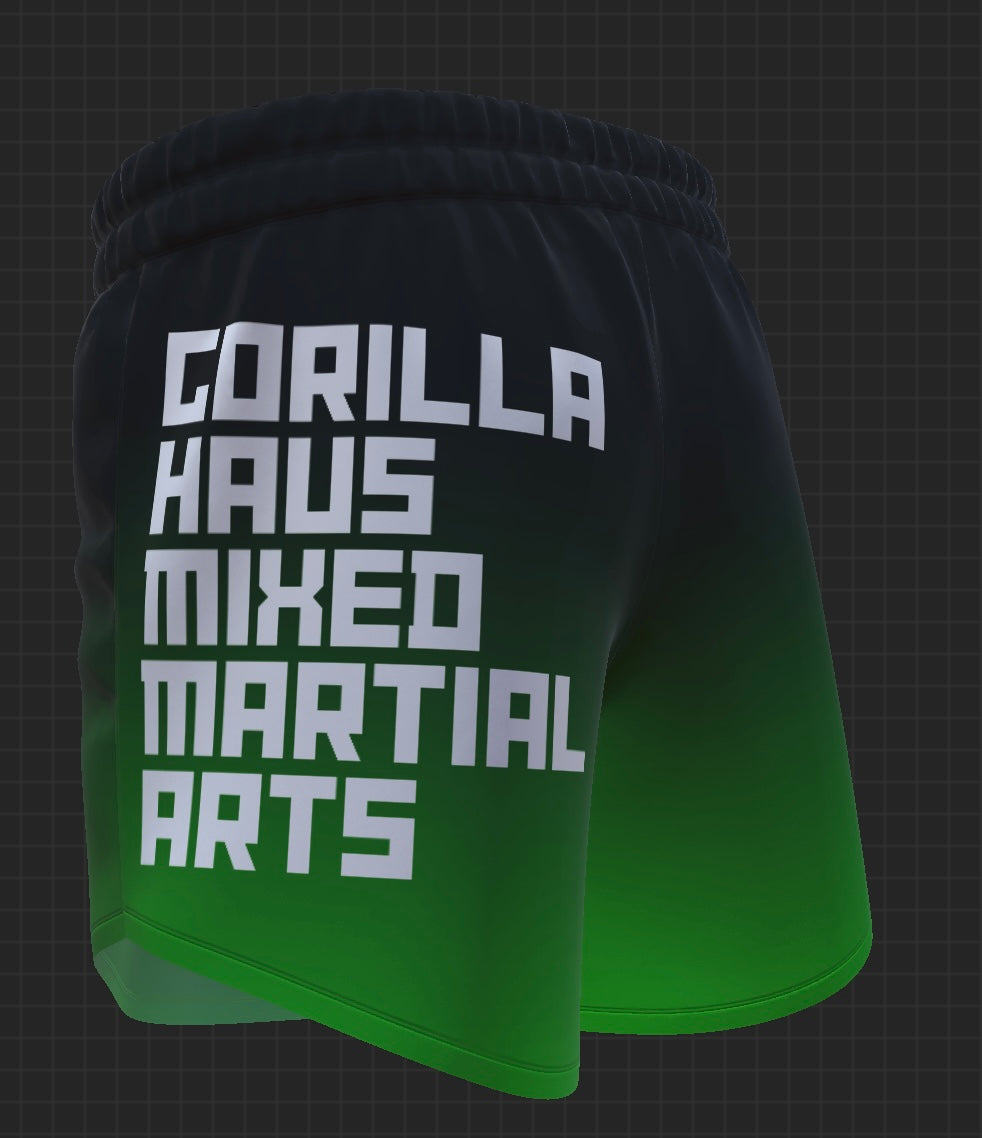 SHORTS - Gorilla Haus MMA - Green