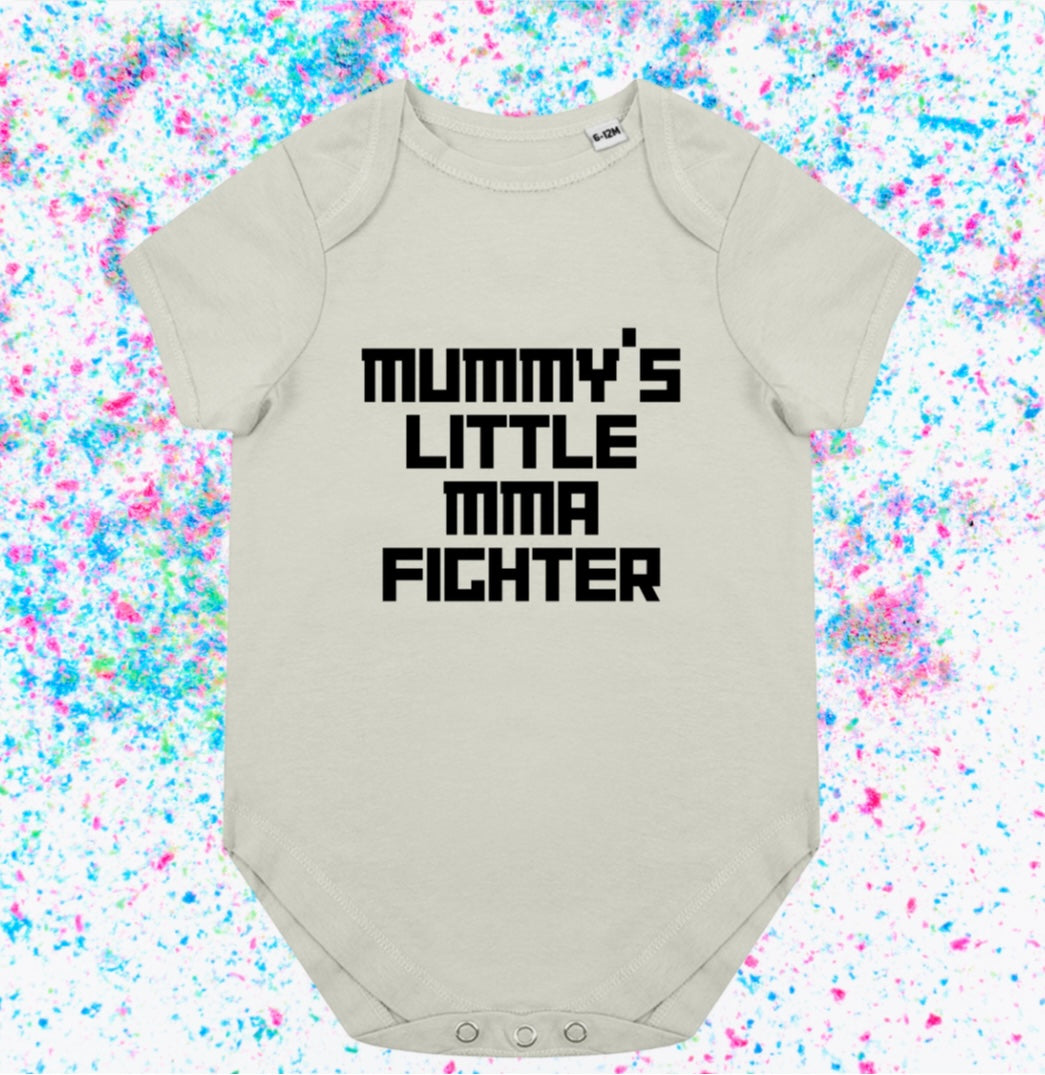 Mummy’s little MMA fighter- Baby Romper Vest - Ideal for any MMA baby
