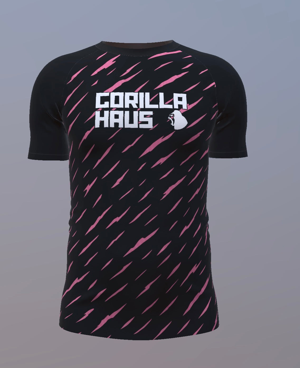 Slash - Pink and Black - Customisable Template kit