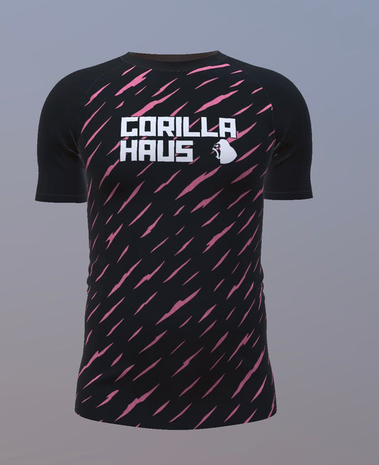 Slash - Pink and Black - Customisable Template kit