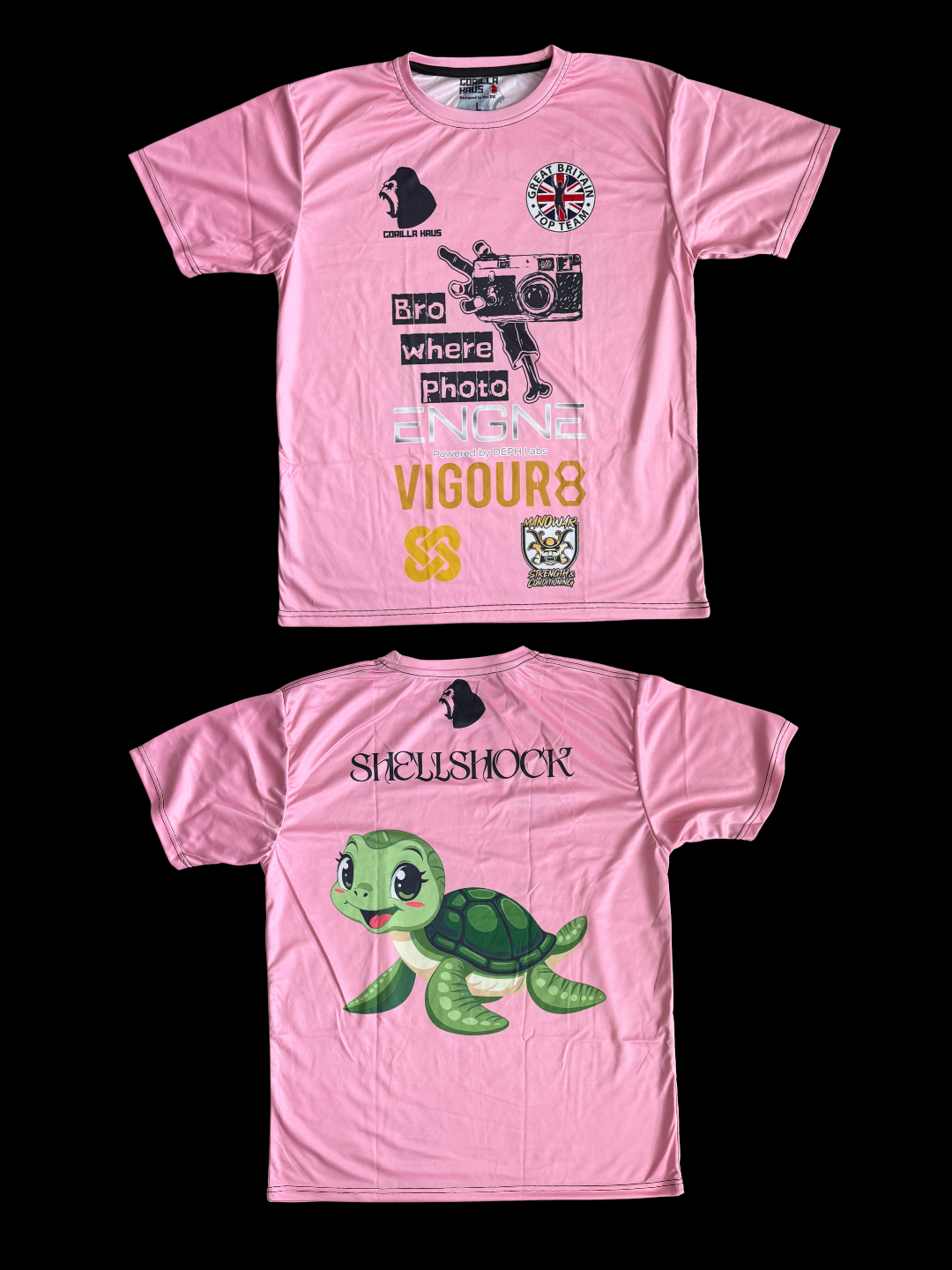 Lisa Zimmo custom fight T-shirt
