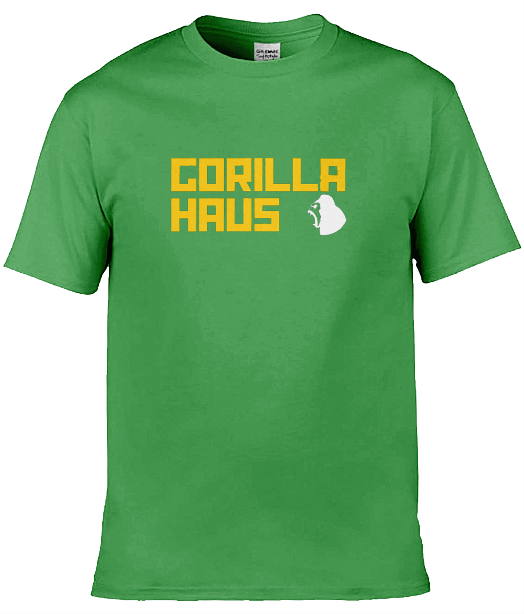 Gorilla Haus OG (Yellow/White) logo tee