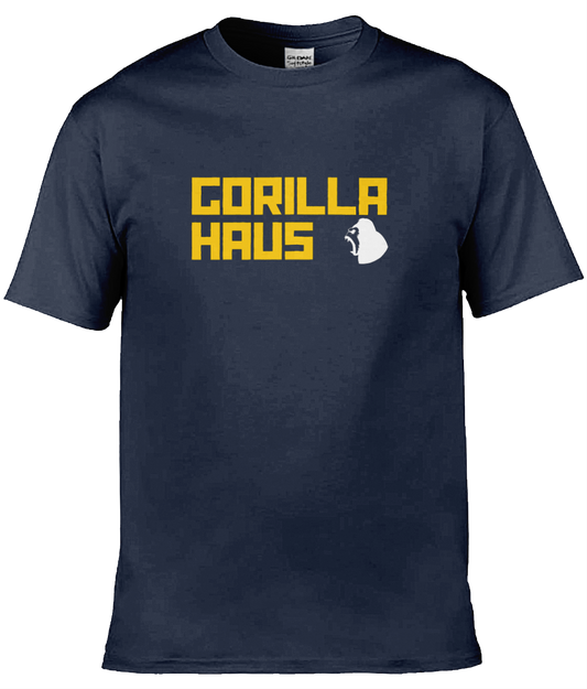 Gorilla Haus OG (Yellow/White) logo tee